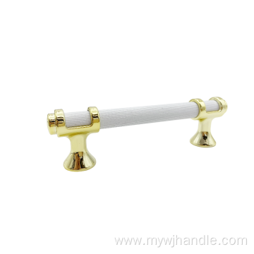 European high-end light luxury door handle white